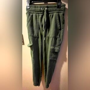 Soft Calvin Klein cargo sweatpants.